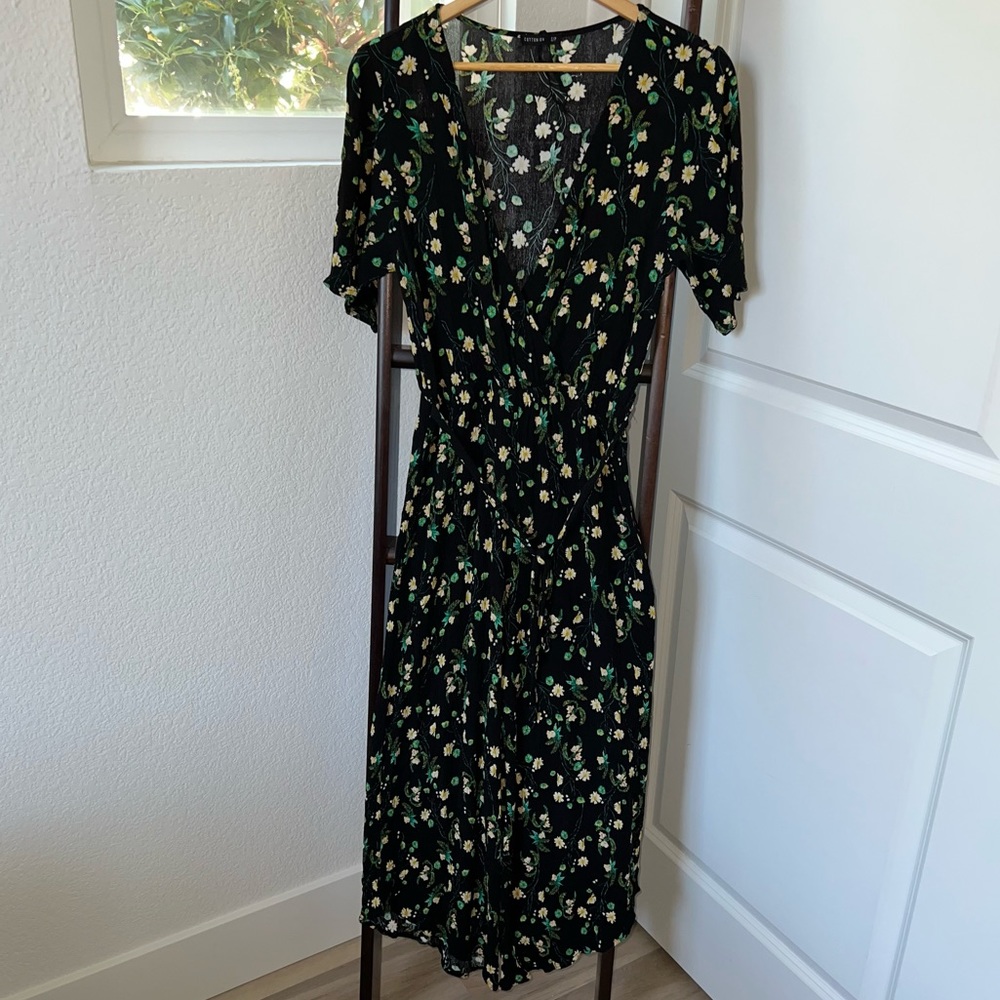 COTTON ON Floral Jumpsuit